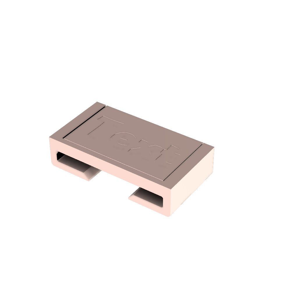Feuerwehr-, Rettungsdienst-,THW-, Bundeswehrstiefel-Beschriftungsclip